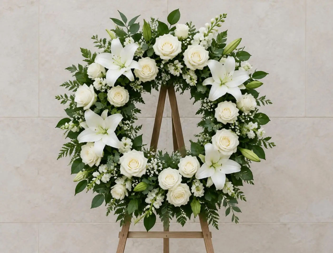 Corona fúnebre (fotografía ilustrativa)